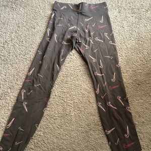 Womens Brown Nike leggings